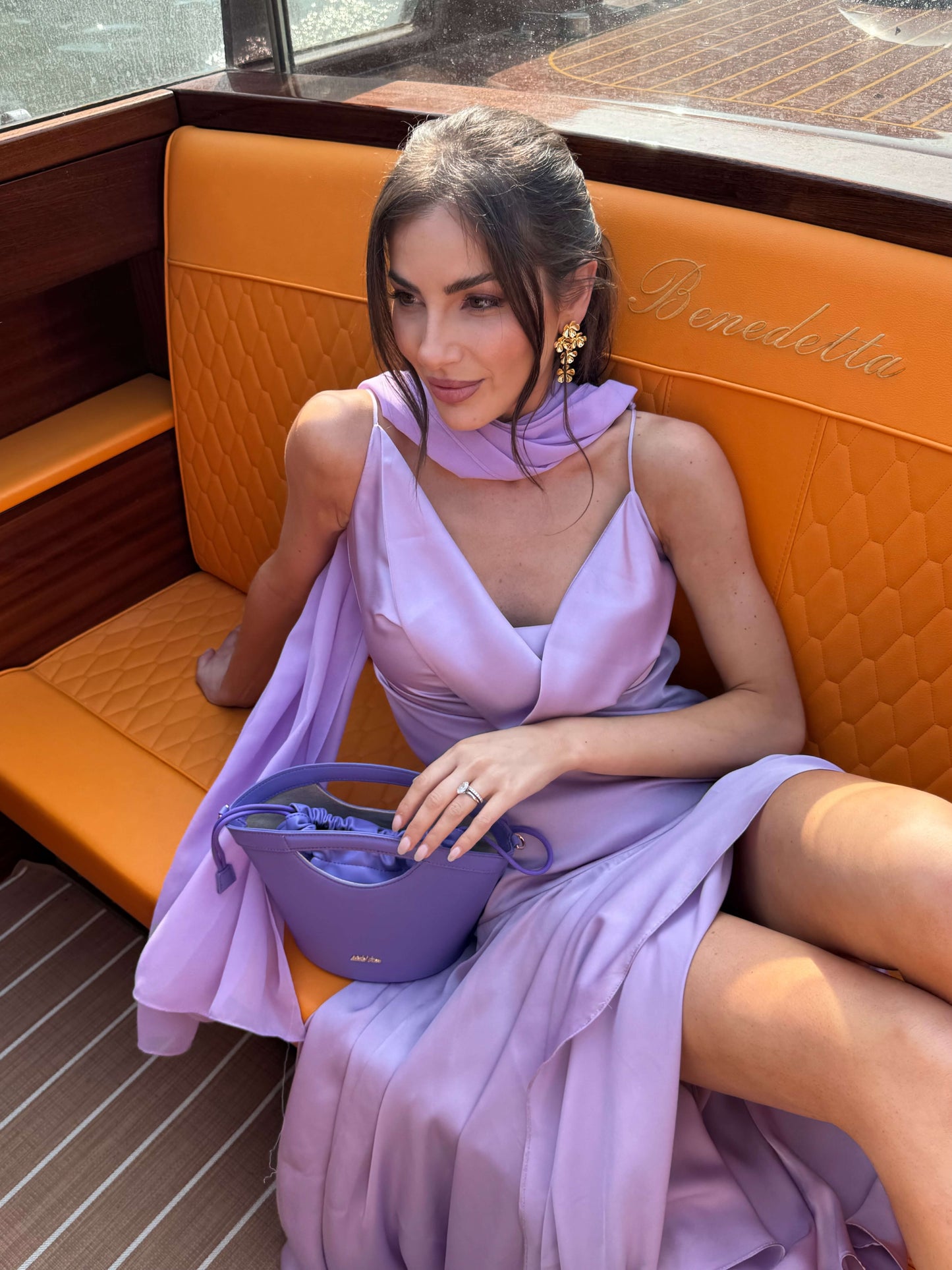 Handbag JOY - LILAC