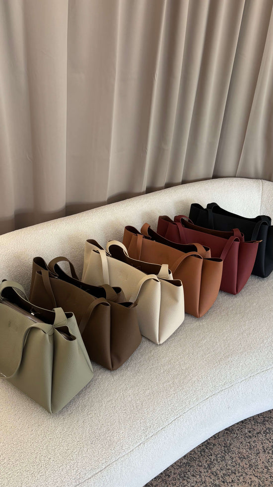 Borsa a spalla IVORY - GREEN