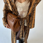 QUINN-CAMEL shoulder bag