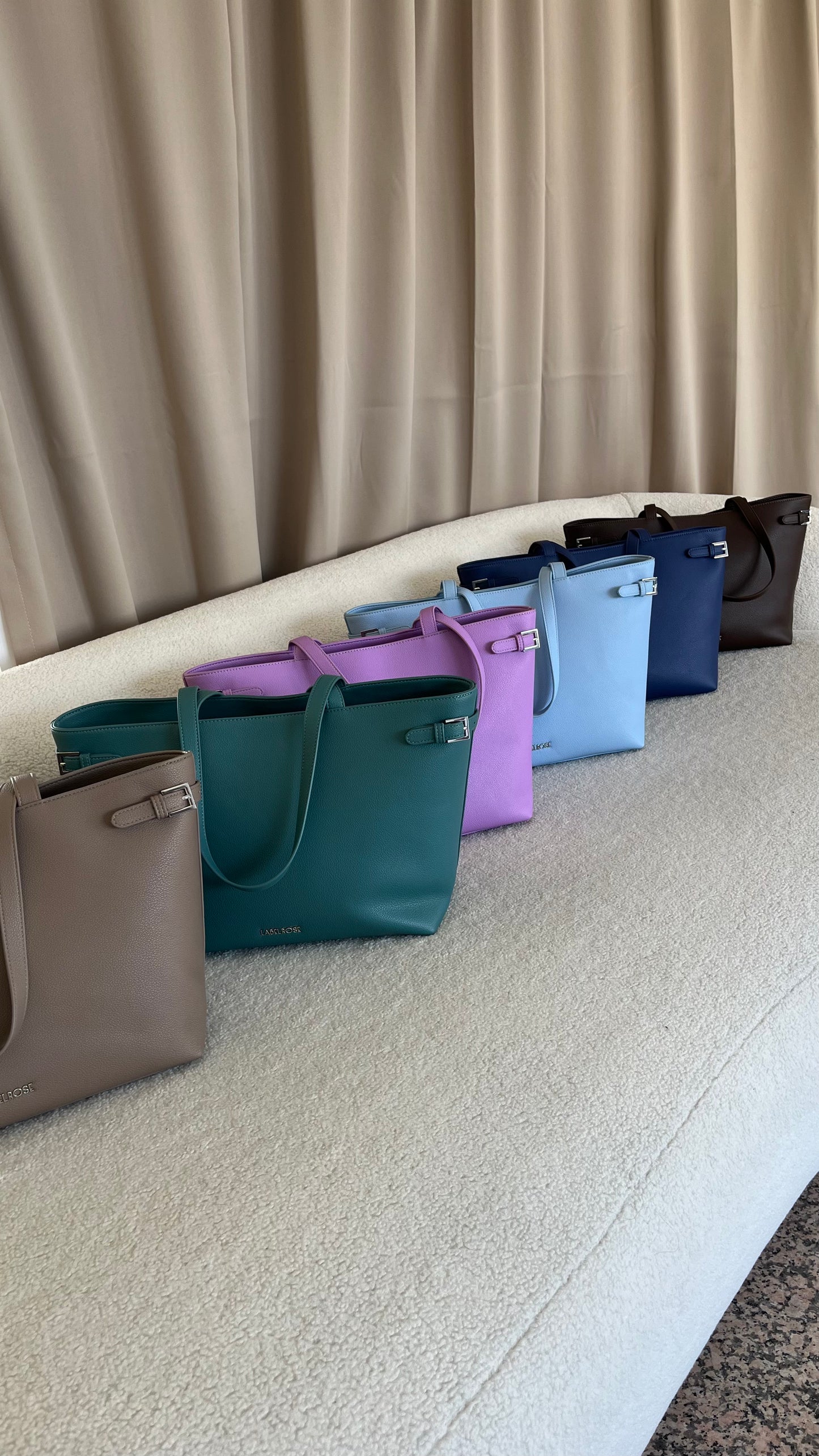 Borsa a spalla Georgie - TAUPE