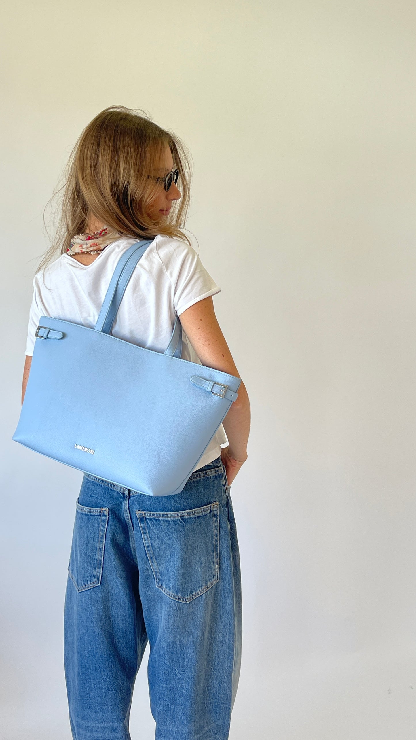 Borsa a spalla Georgie - SKY BLUE
