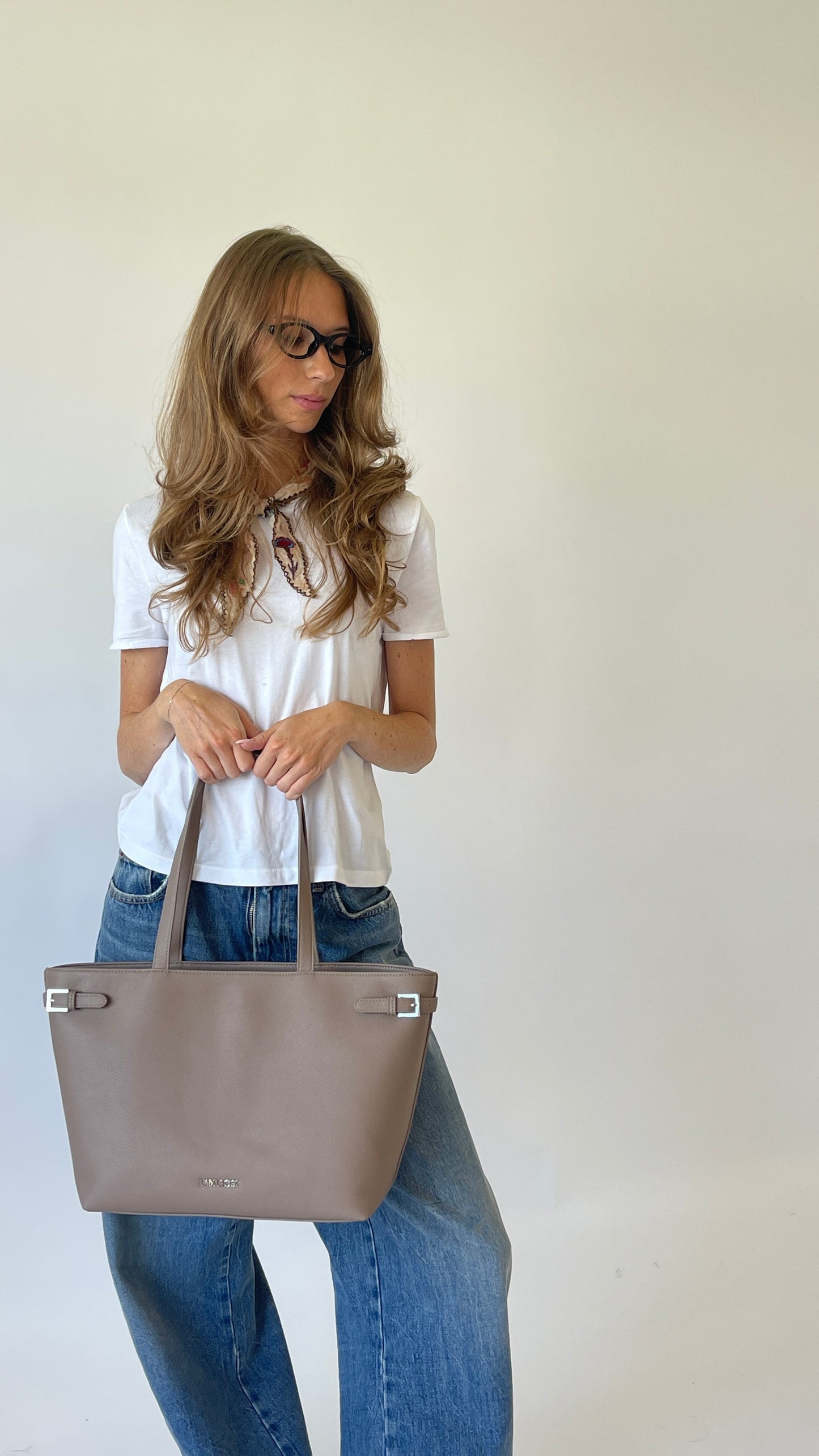 Borsa a spalla Georgie - TAUPE