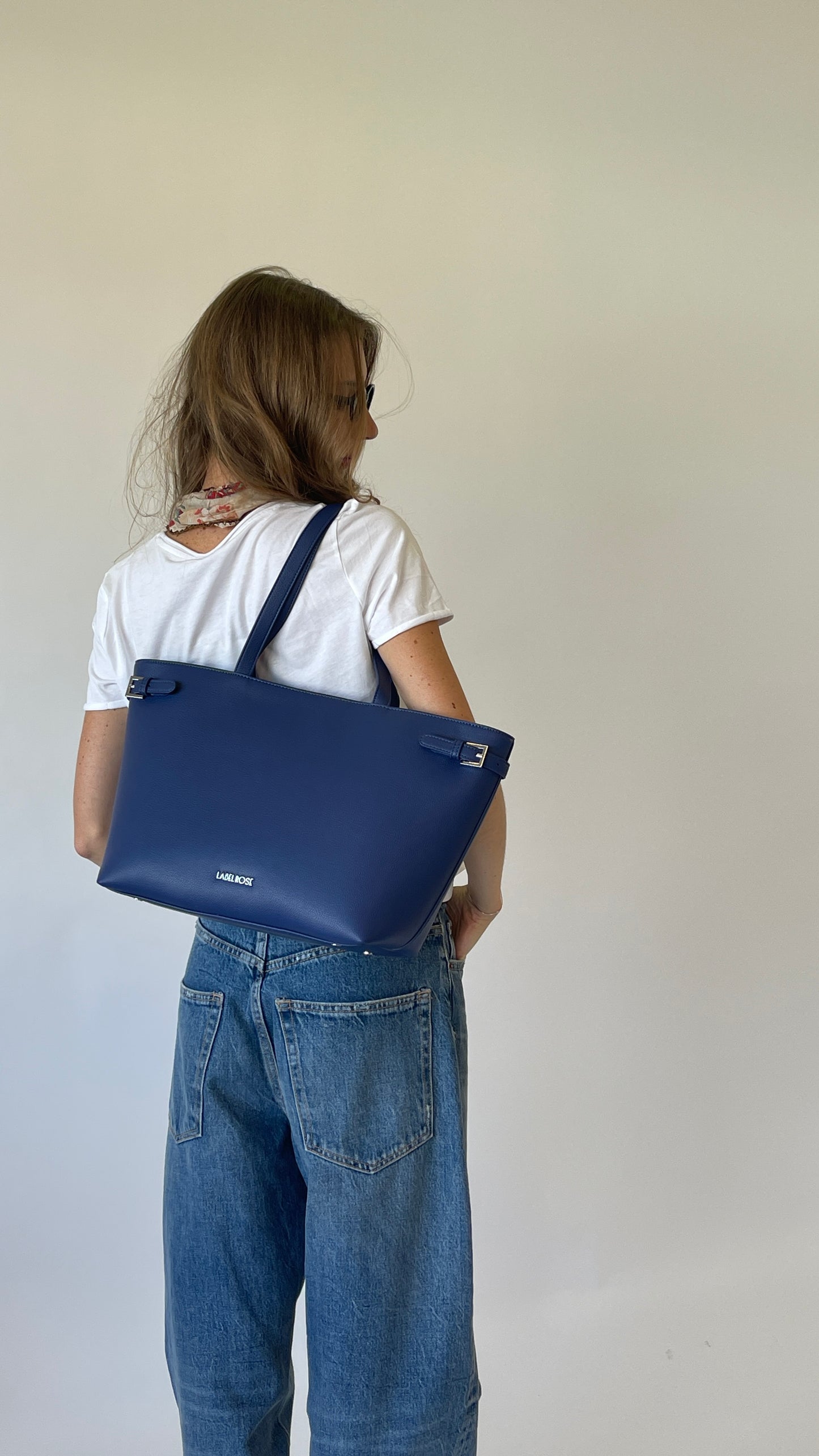 Borsa a spalla Georgie - BLU NAVY