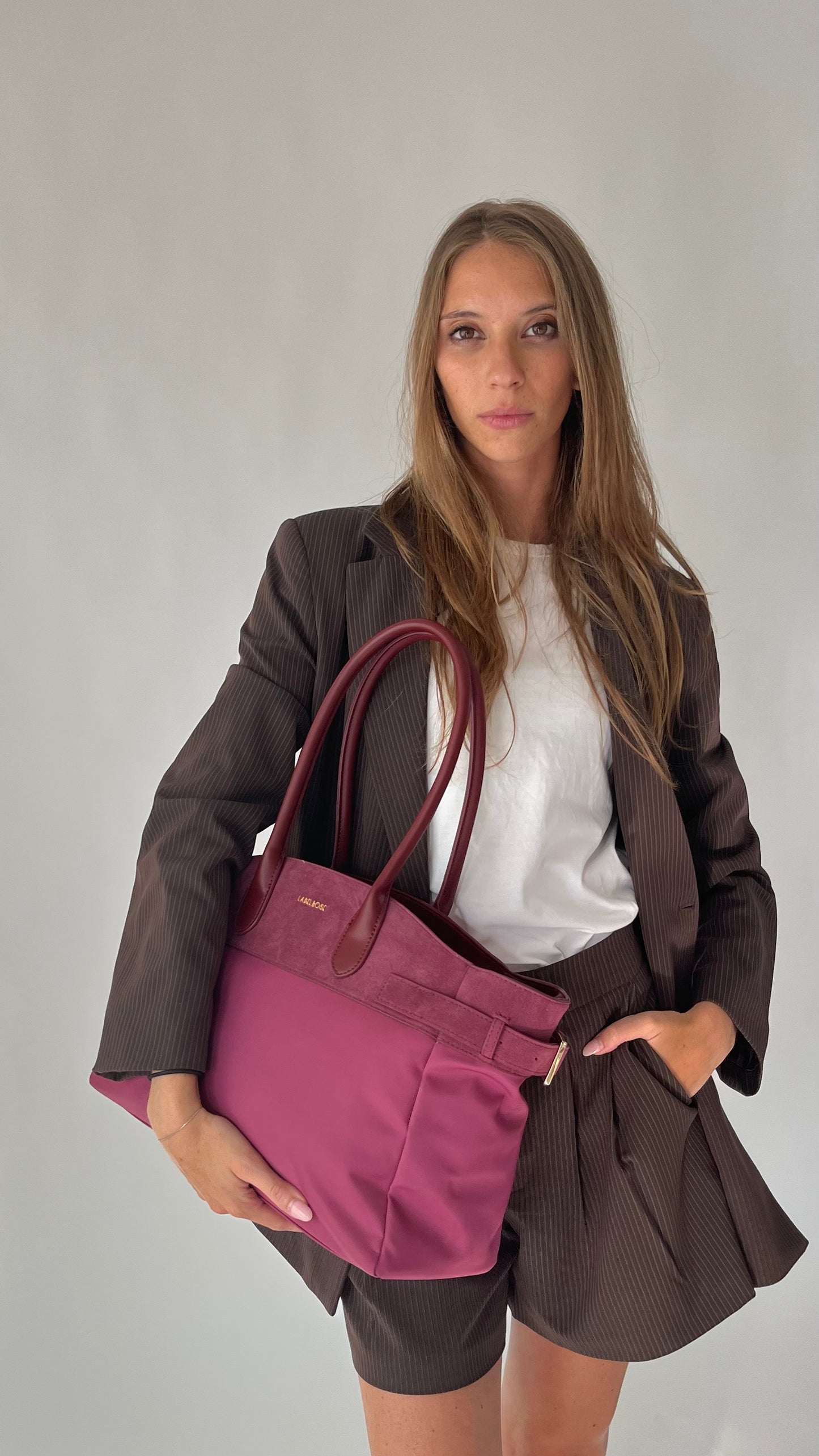 Borsa a spalla MAEVE - MAUVE