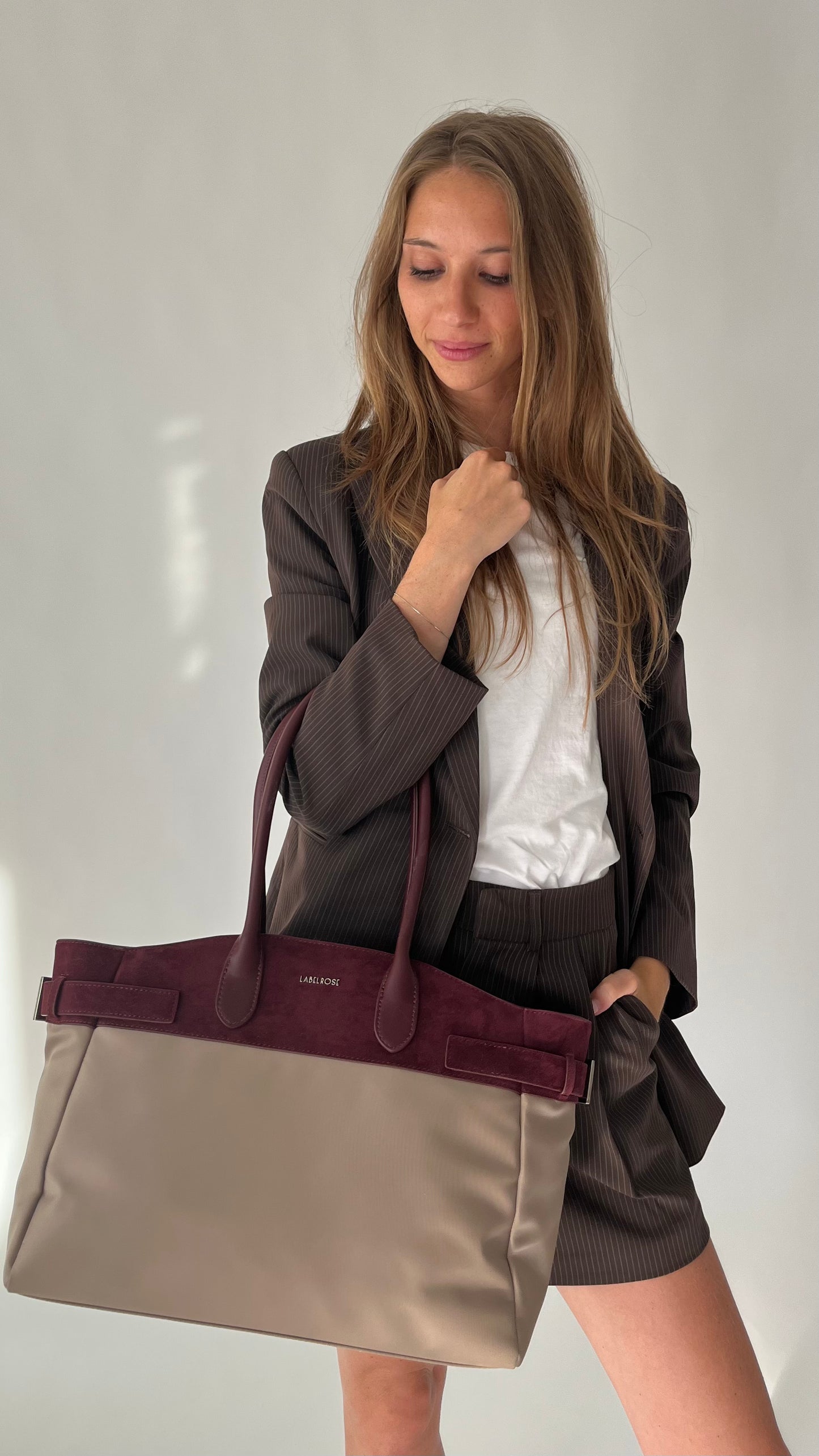 Borsa a spalla MAEVE - BORDEAUX