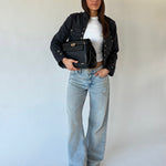 QUINN Shoulder Bag - BLACK