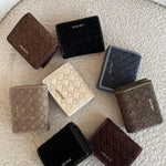 MEGAN WALLET FAUX SUEDE - BROWN