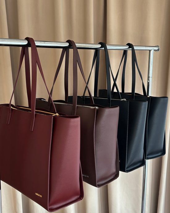 Borsa a spalla MELISSA EXTRA BIG - BLACK SILVER