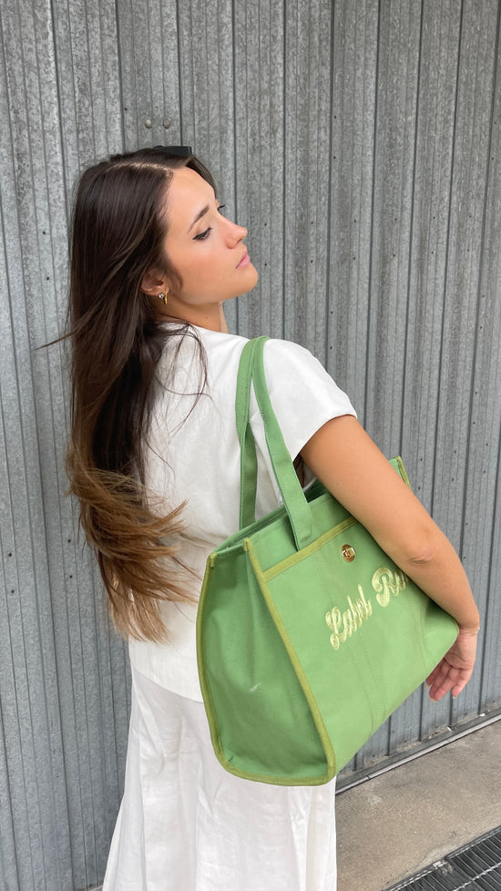 LR TOTE BAG - VERDE