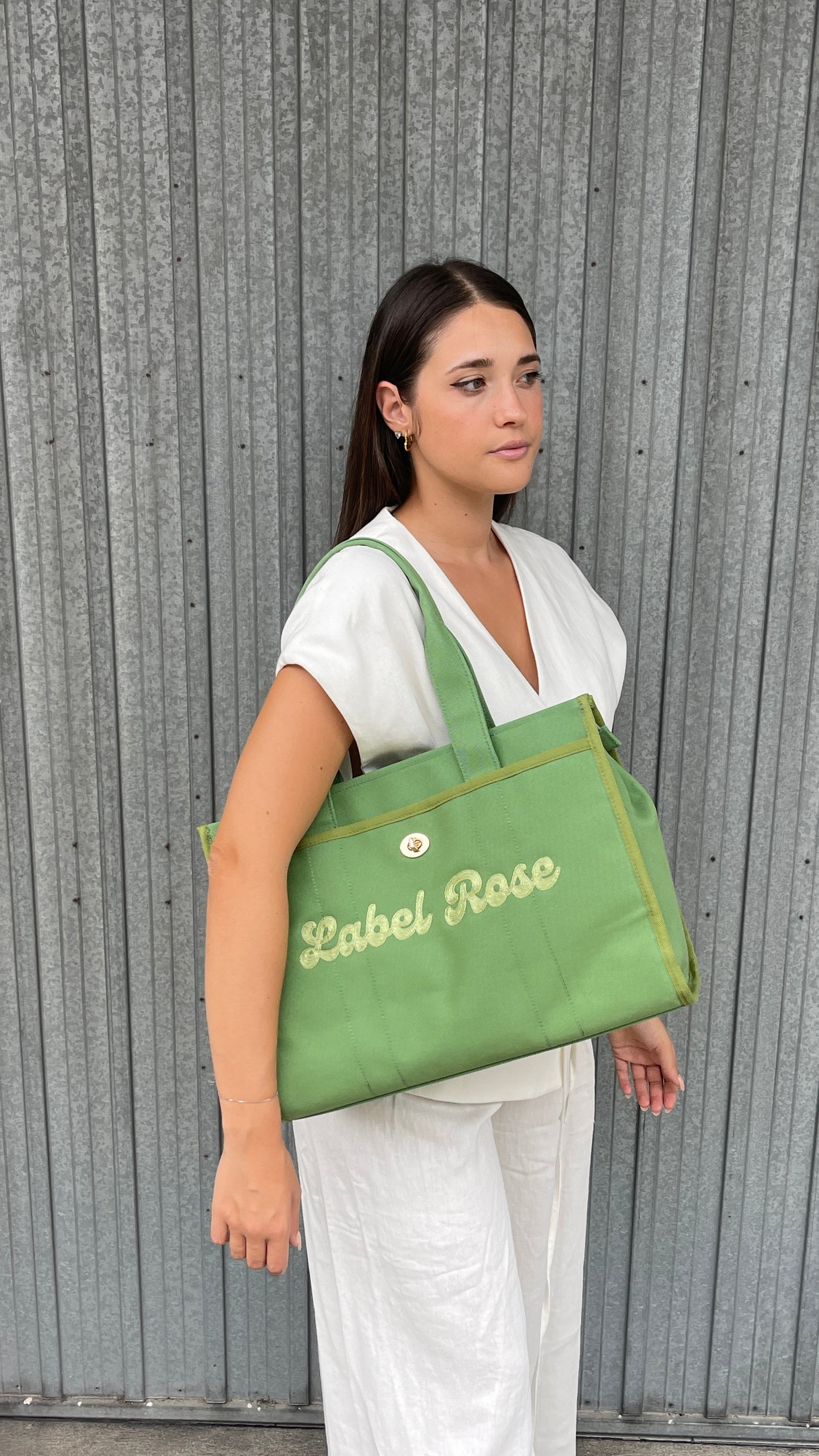 LR TOTE BAG - VERDE