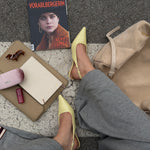 Shopping bag a spalla SIDNEY - PANNA