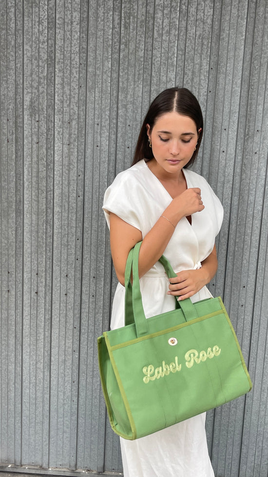 LR TOTE BAG - GREEN