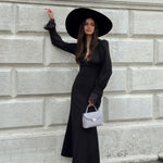 Dress GRACE - BLACK