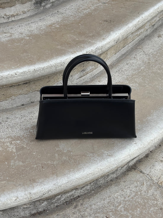 Borsa a mano PEARL- BLACK SILVER