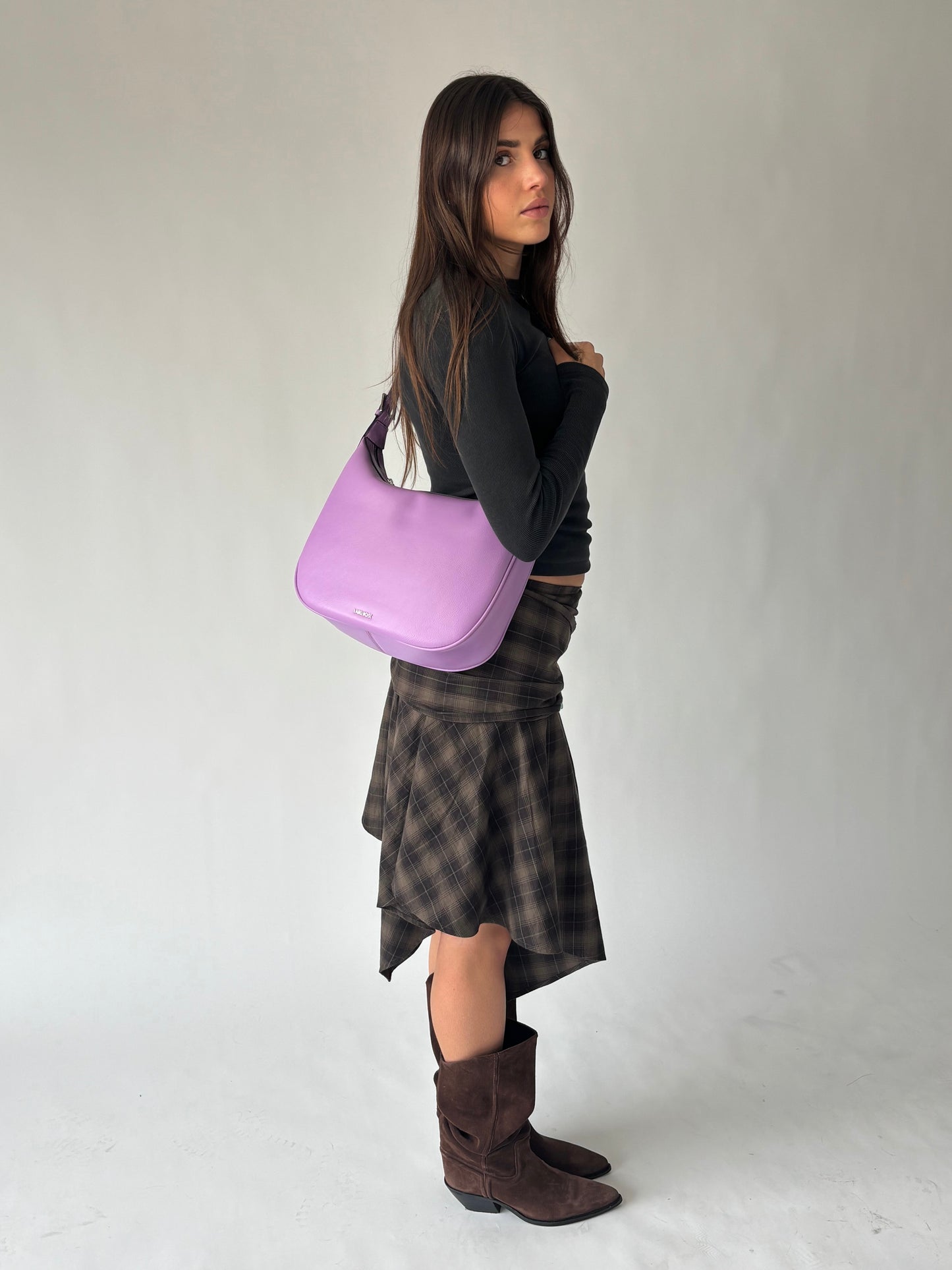 Borsa a spalla LILLIAN - LILAC