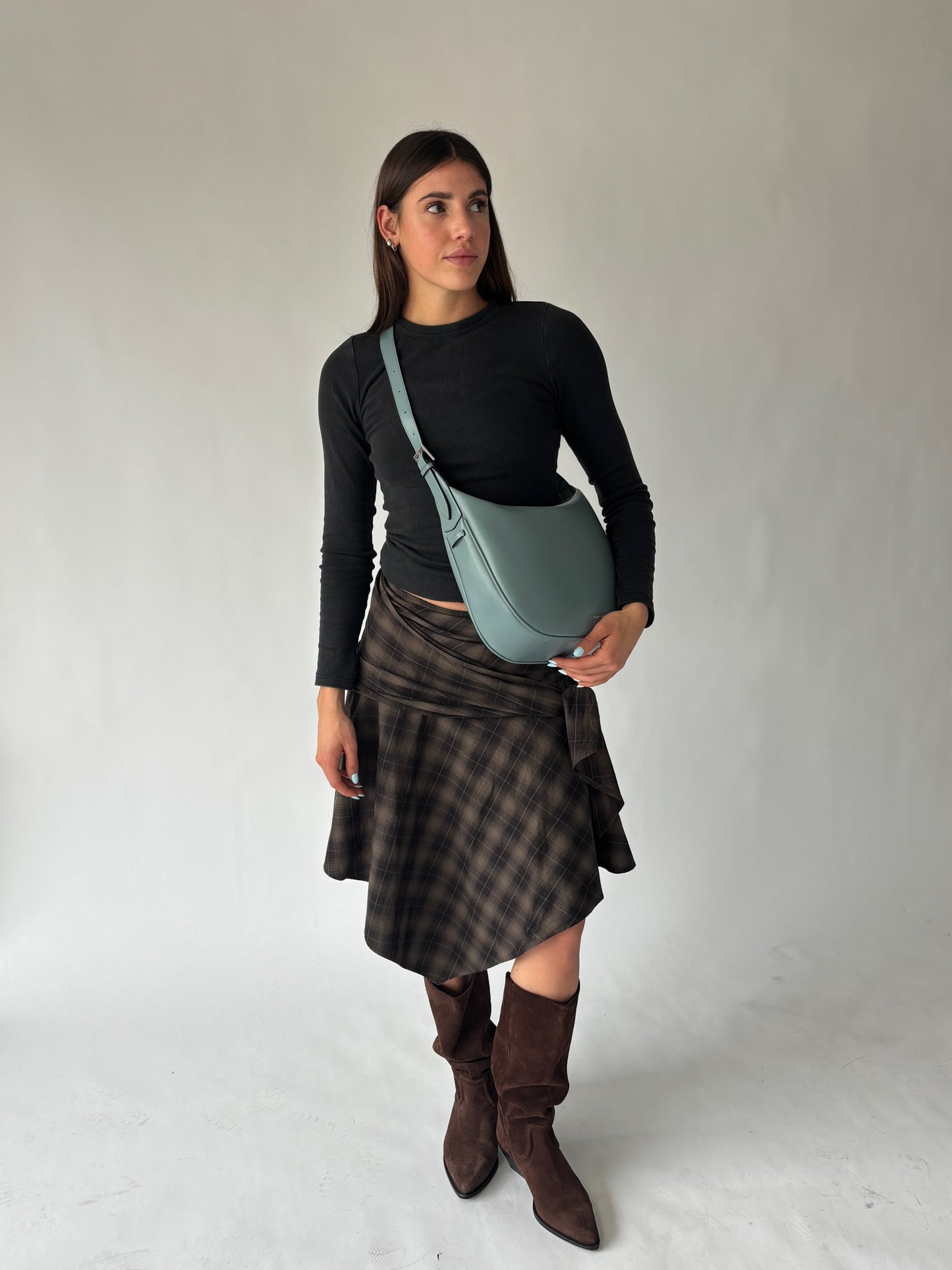 Borsa a spalla LILLIAN - CADET BLUE