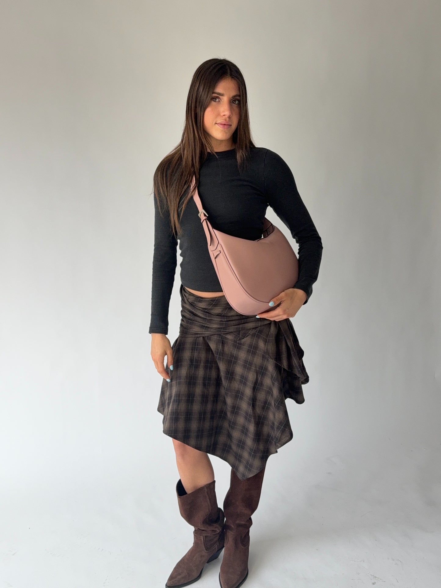 LILLIAN Shoulder Bag - LIGHT PINK