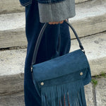 Borsa a spalla MEREDITH - TEAL