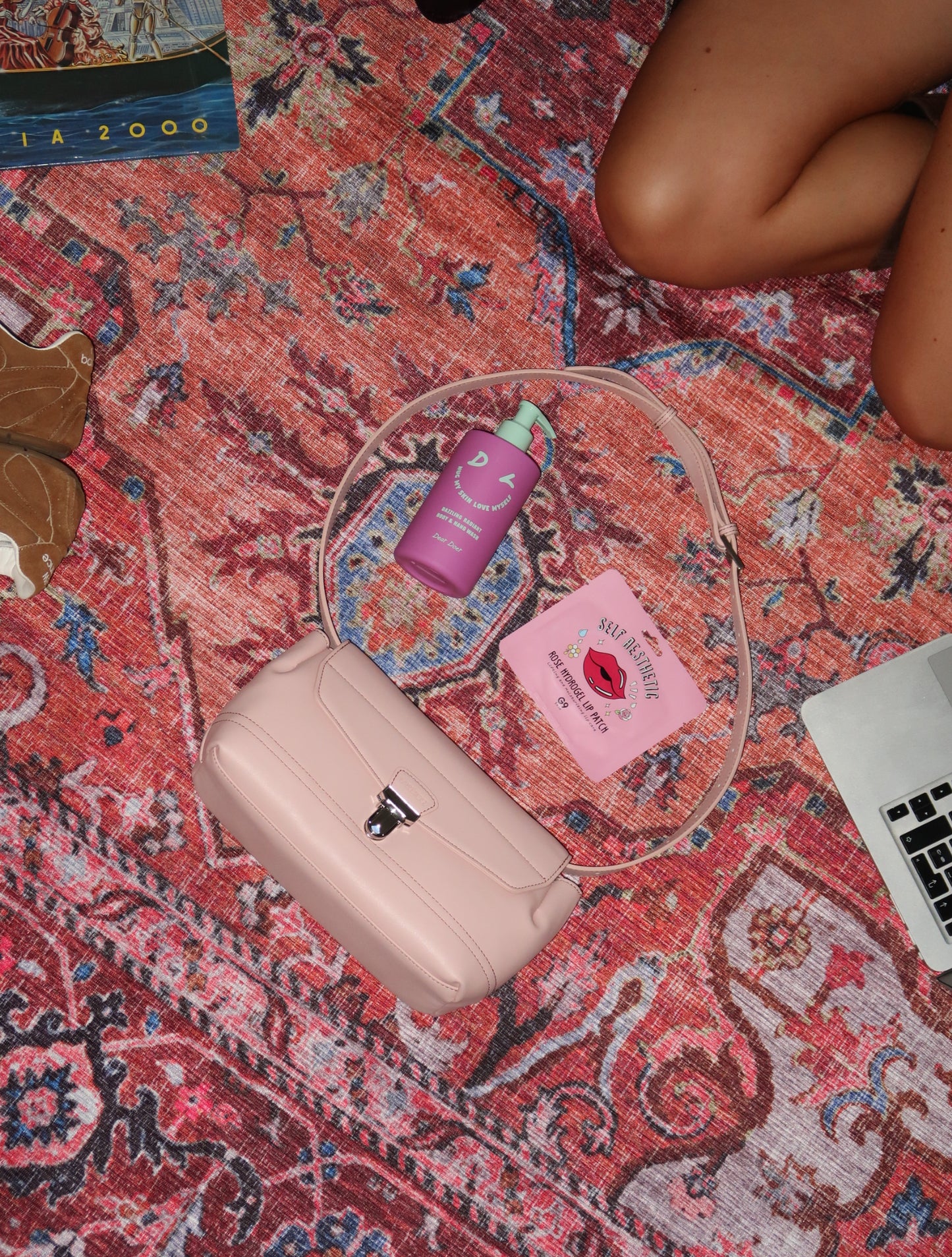 Bolso de hombro GWYNETH - ROSA