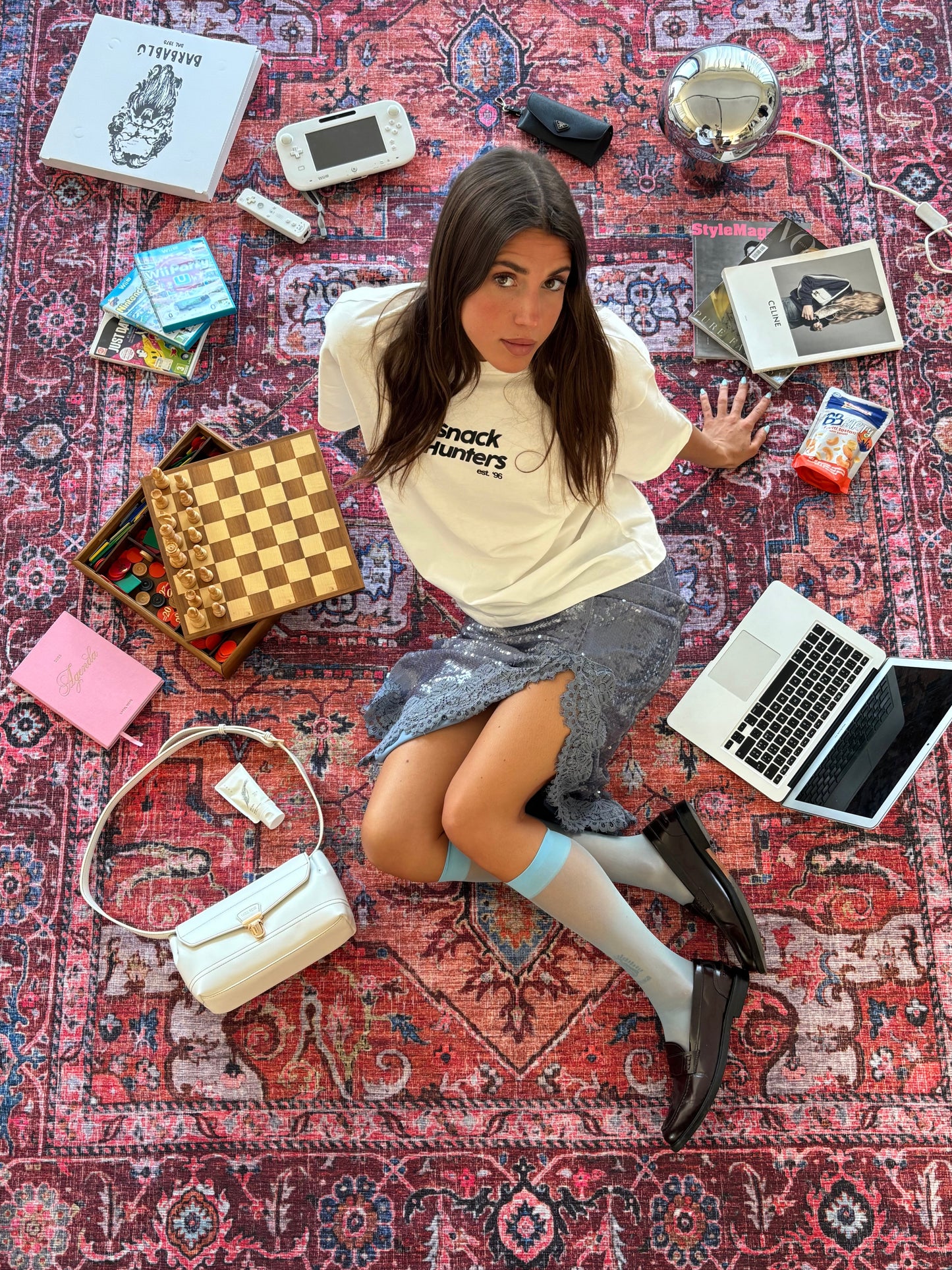 Bolso de hombro GWYNETH - BLANCO