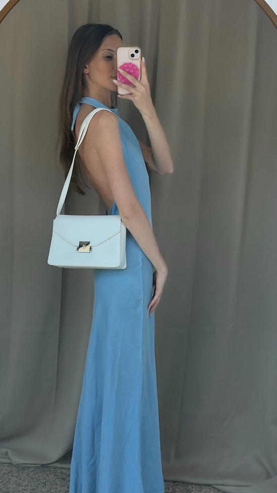 Borsa a tracolla AURA - WHITE