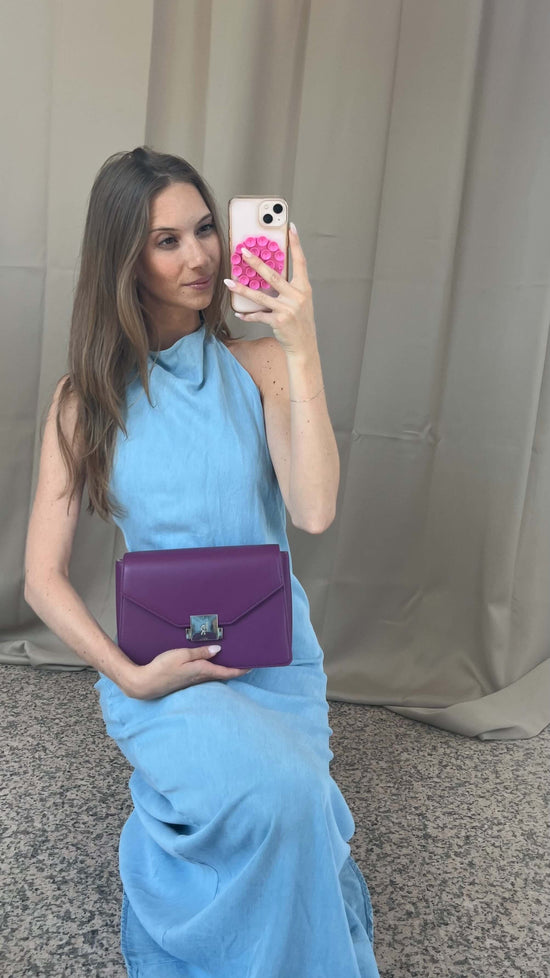 Borsa a tracolla AURA - VIOLET