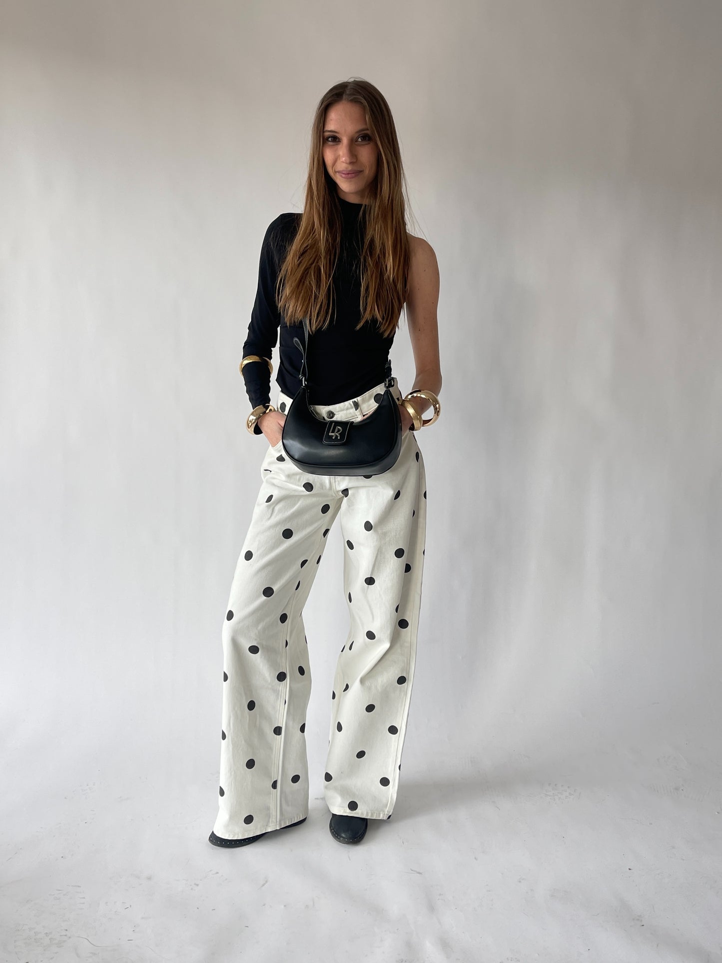 Borsa a spalla BEA - BLACK