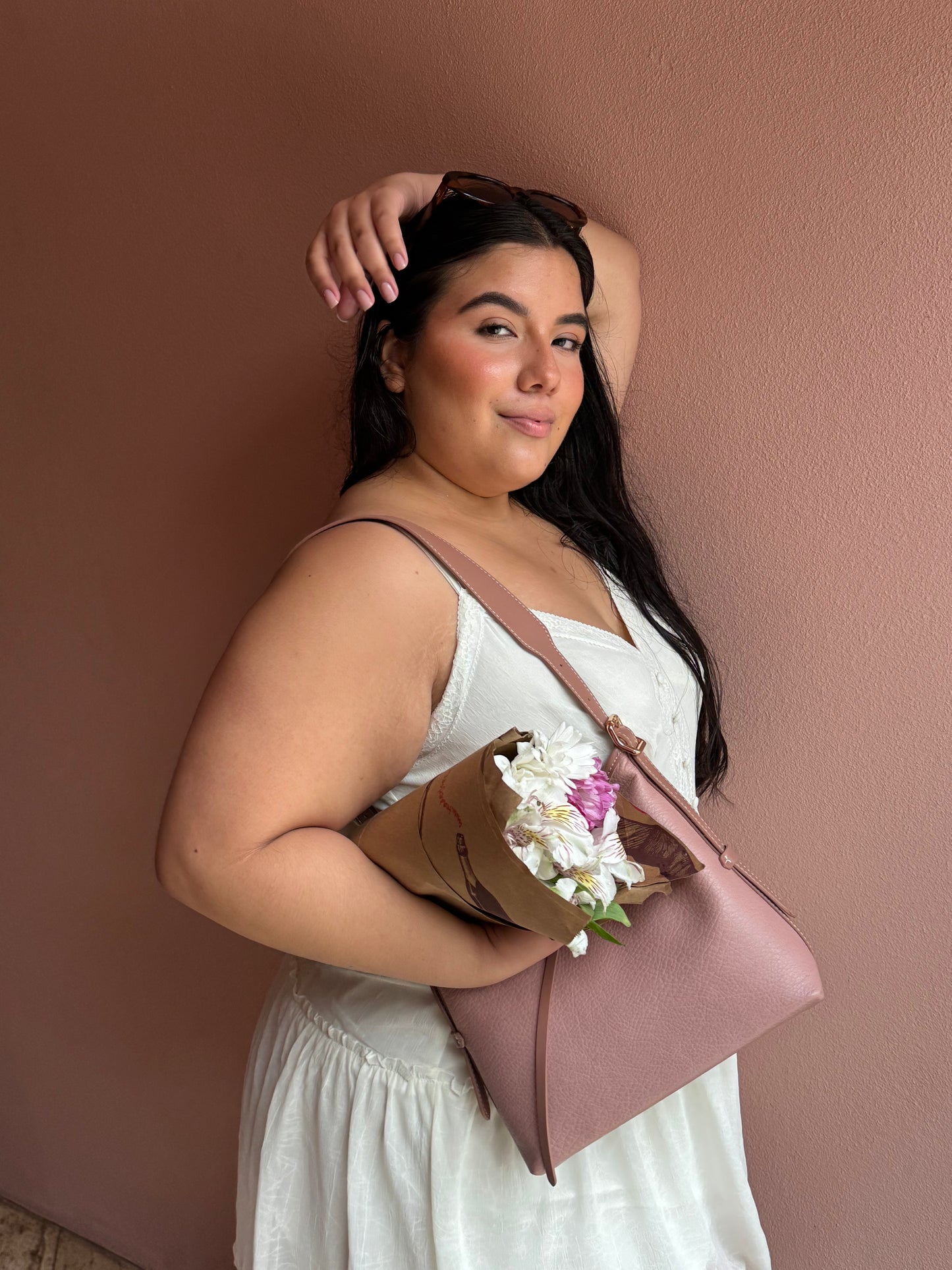 Borsa a spalla BROOKE - PINK
