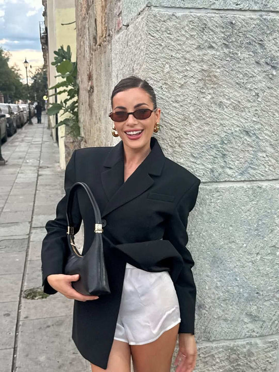 Borsa a spalla MAIA - BLACK