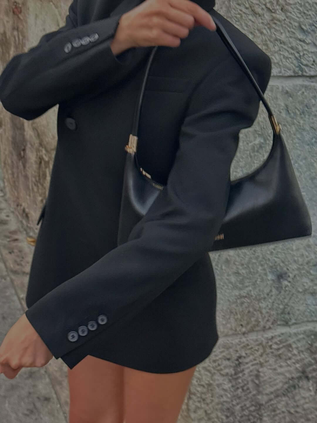 Borsa a spalla MAIA - BLACK
