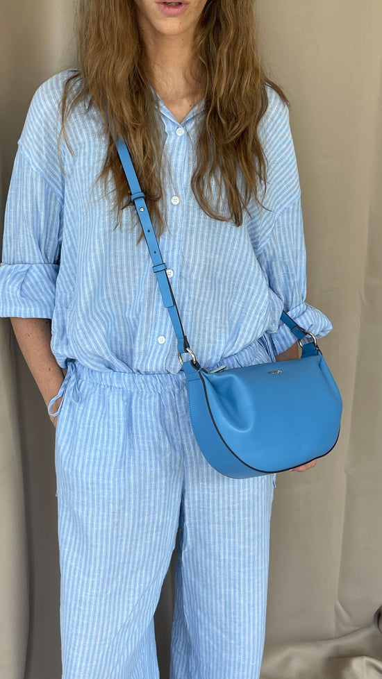 Borsa a spalla ARYA - LIGHT BLUE