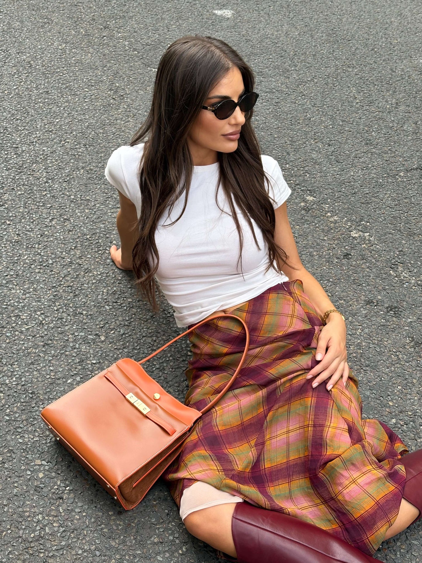 GRACE 5.0 Shoulder Bag - LIGHT BROWN
