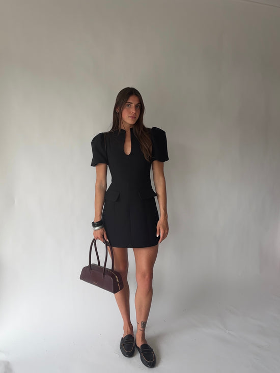 Shoulder bag LONGUETTE - DEEP WINE RED