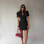 Shoulder bag LONGUETTE- RED