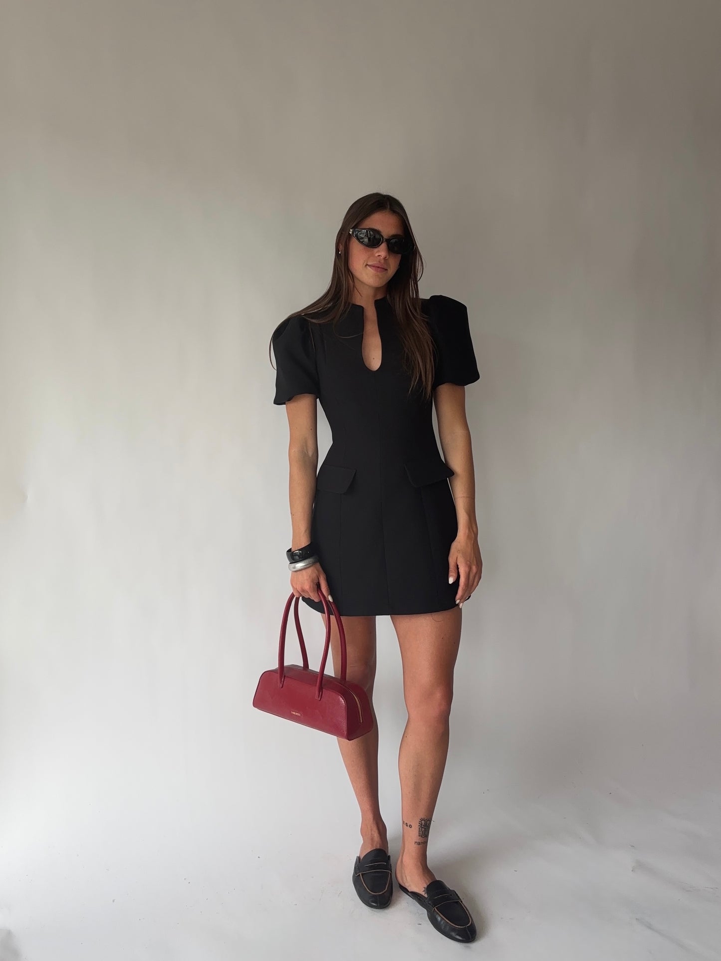 Shoulder bag LONGUETTE- RED