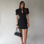 LONGUETTE Shoulder Bag - BLACK GOLD