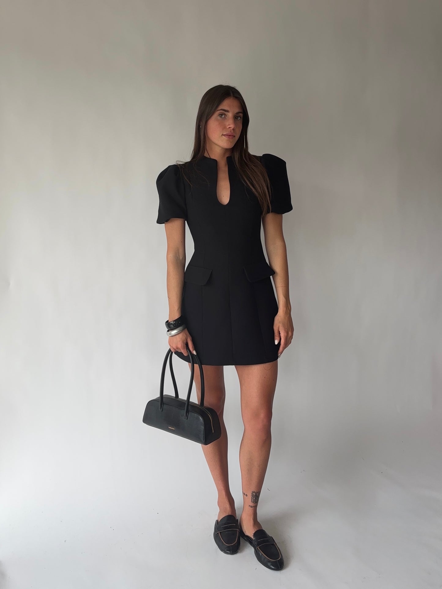 LONGUETTE Shoulder Bag - BLACK GOLD