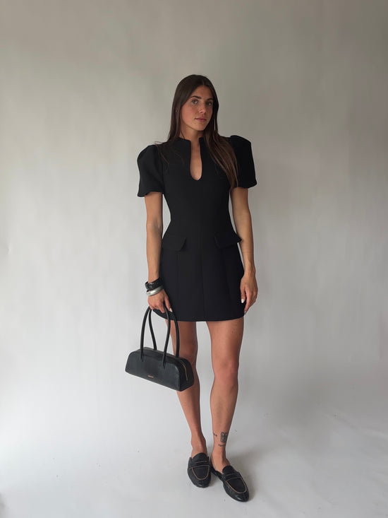 LONGUETTE Shoulder Bag - BLACK GOLD