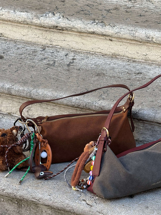 Borsa a spalla DUA - BROWN