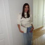 IVORY SMALL Handbag - GLOSSY WHITE