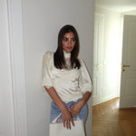 IVORY SMALL Handbag - GLOSSY WHITE