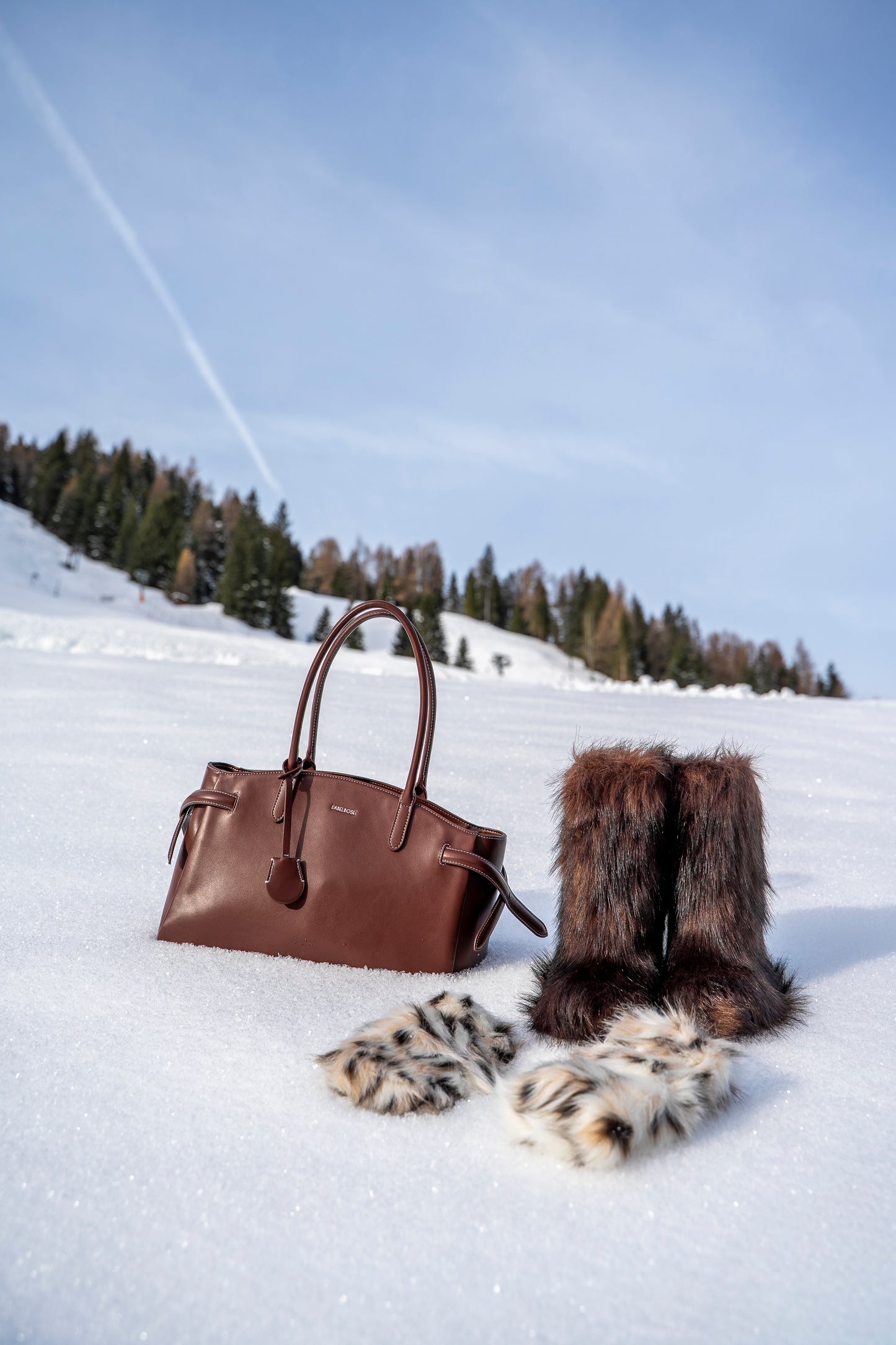 Borsa a spalla SOLEIL PREVENDITA- BROWN