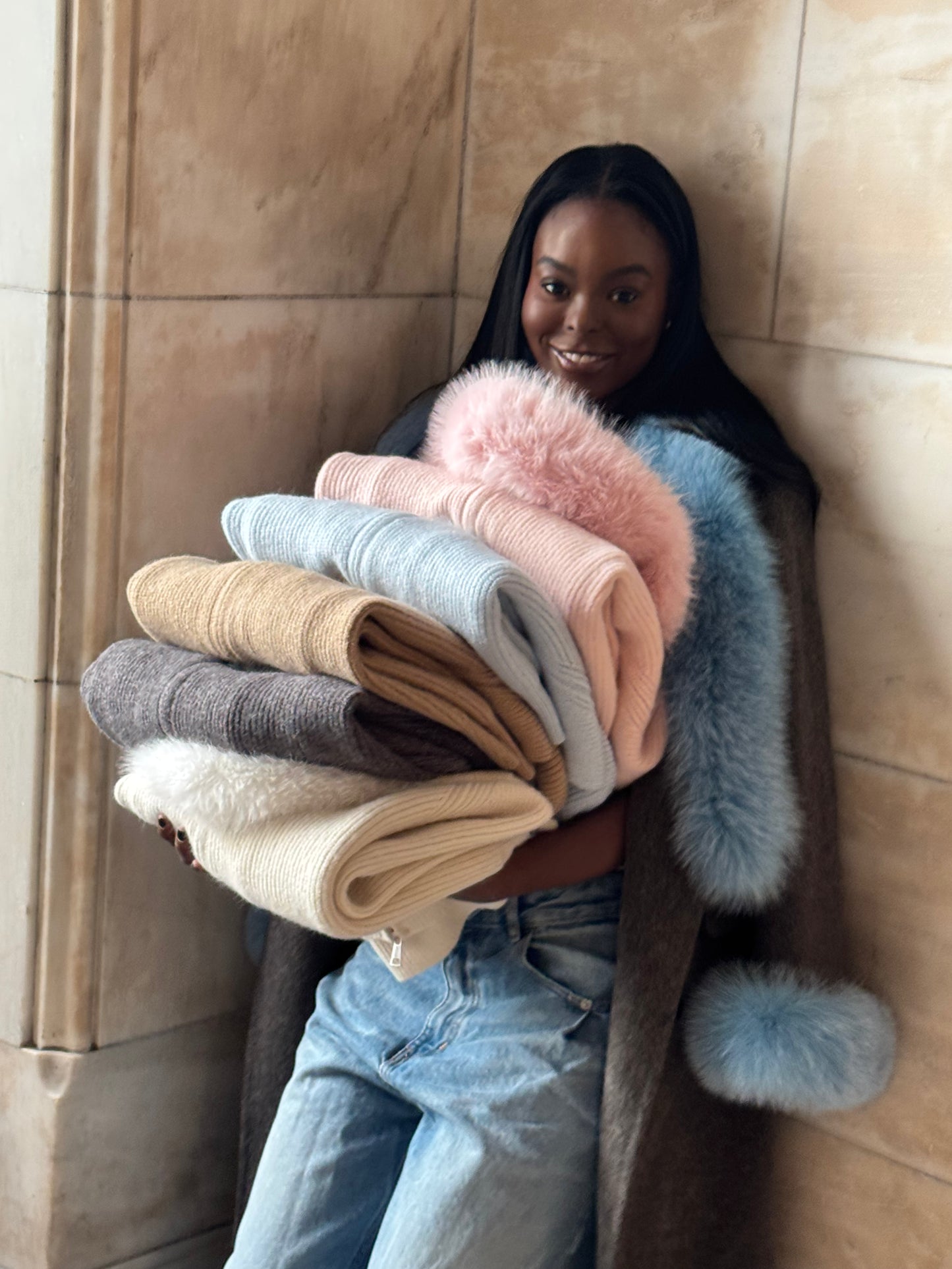 Sweater EROS DATE - BEIGE - PREVENDITA