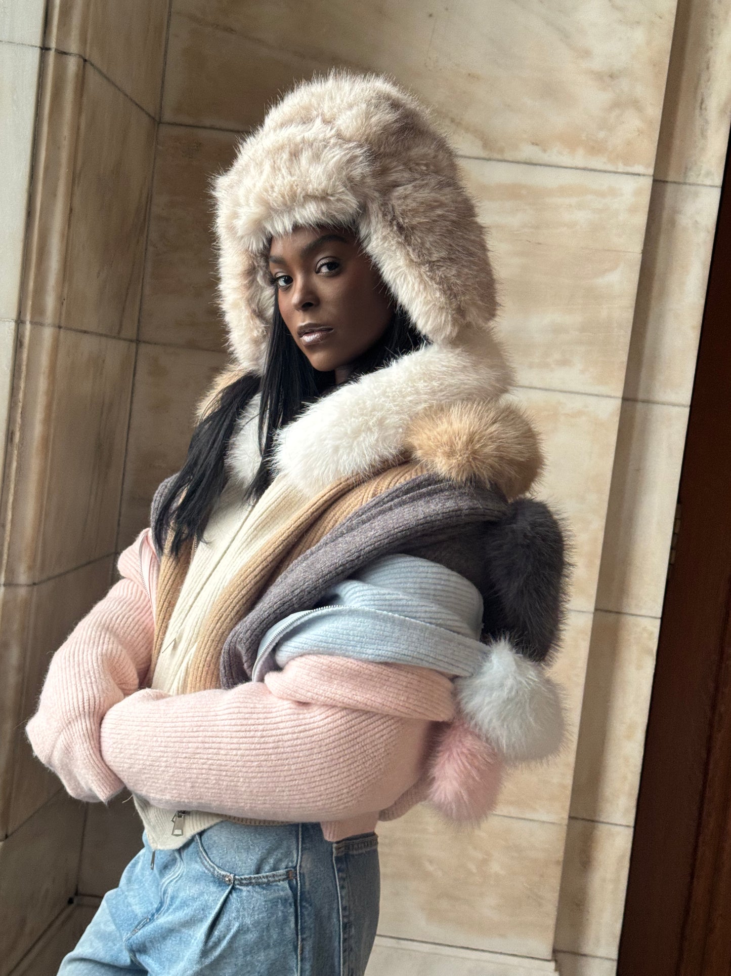 Sweater EROS DATE - BEIGE - PREVENDITA