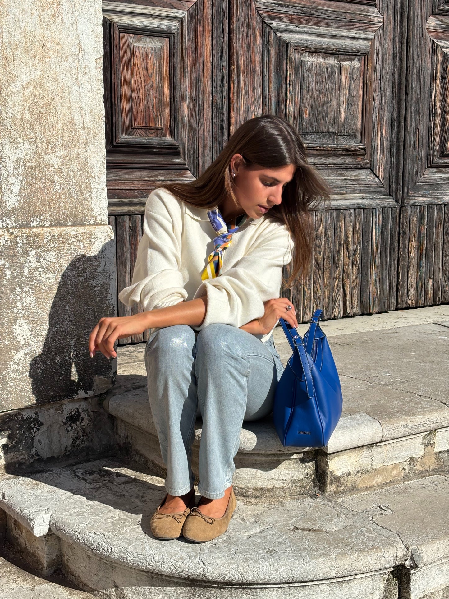 GABRY shoulder bag - BLUE