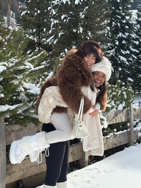 Borsa a spalla SABOT GLACE - CREAM