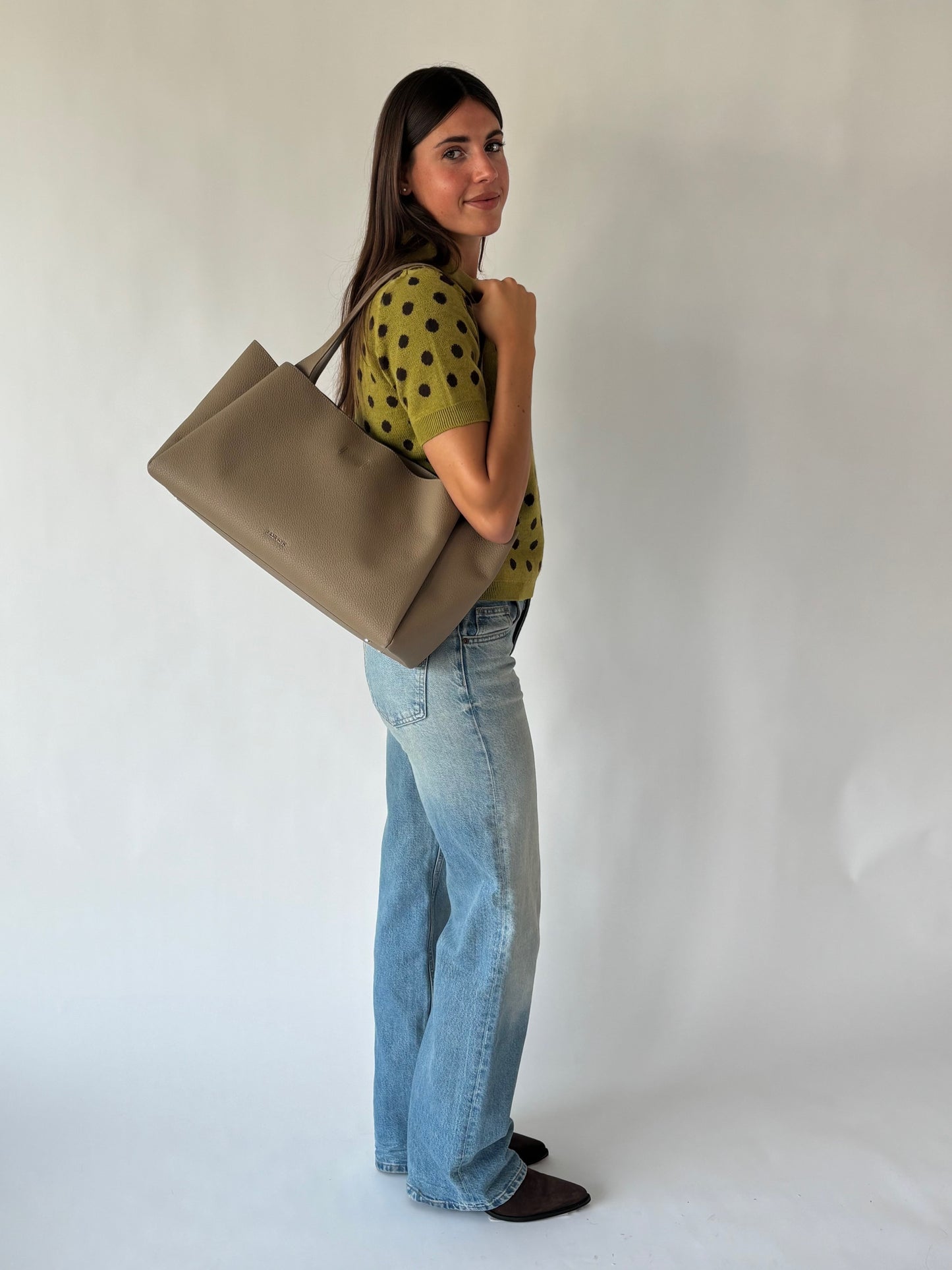 Borsa a spalla IVORY - BAYLES TAUPE