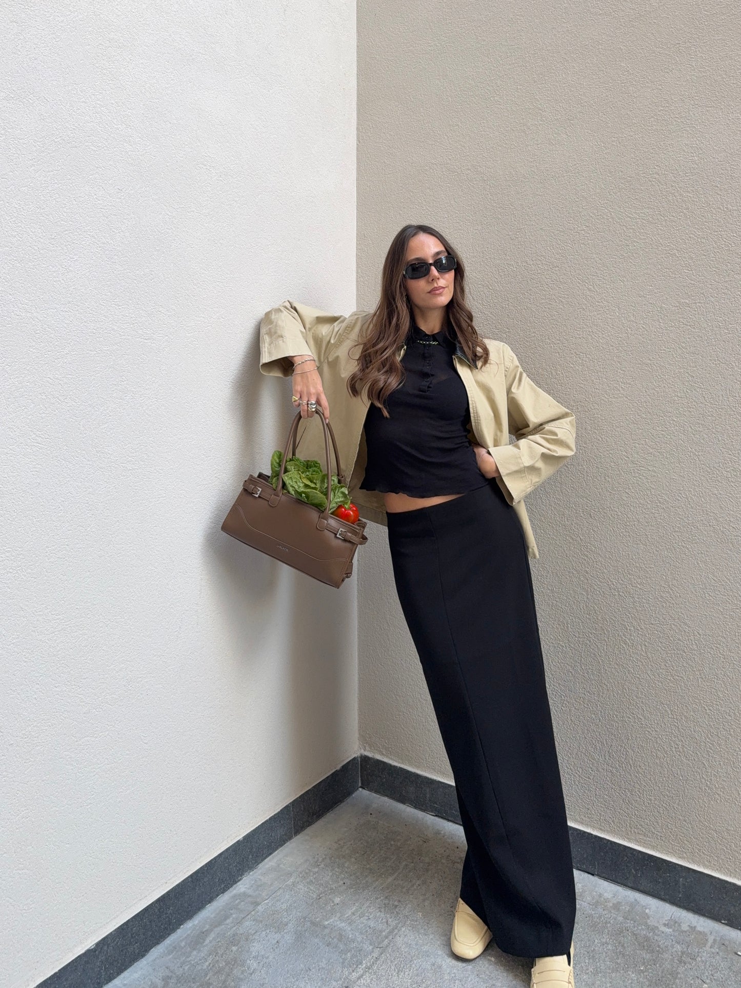 Bolso de hombro SABOT - MOCHA