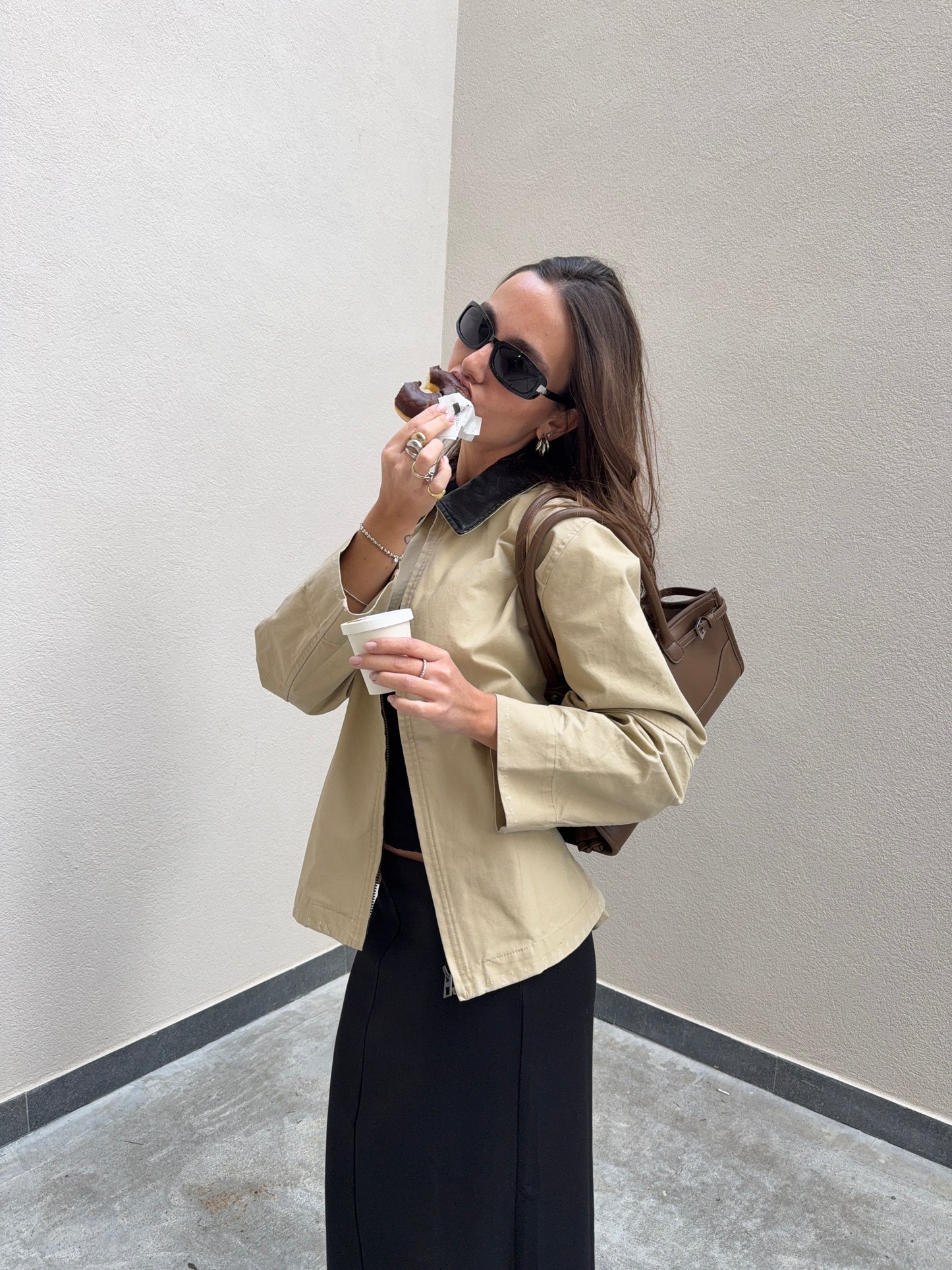 Bolso de hombro SABOT - MOCHA