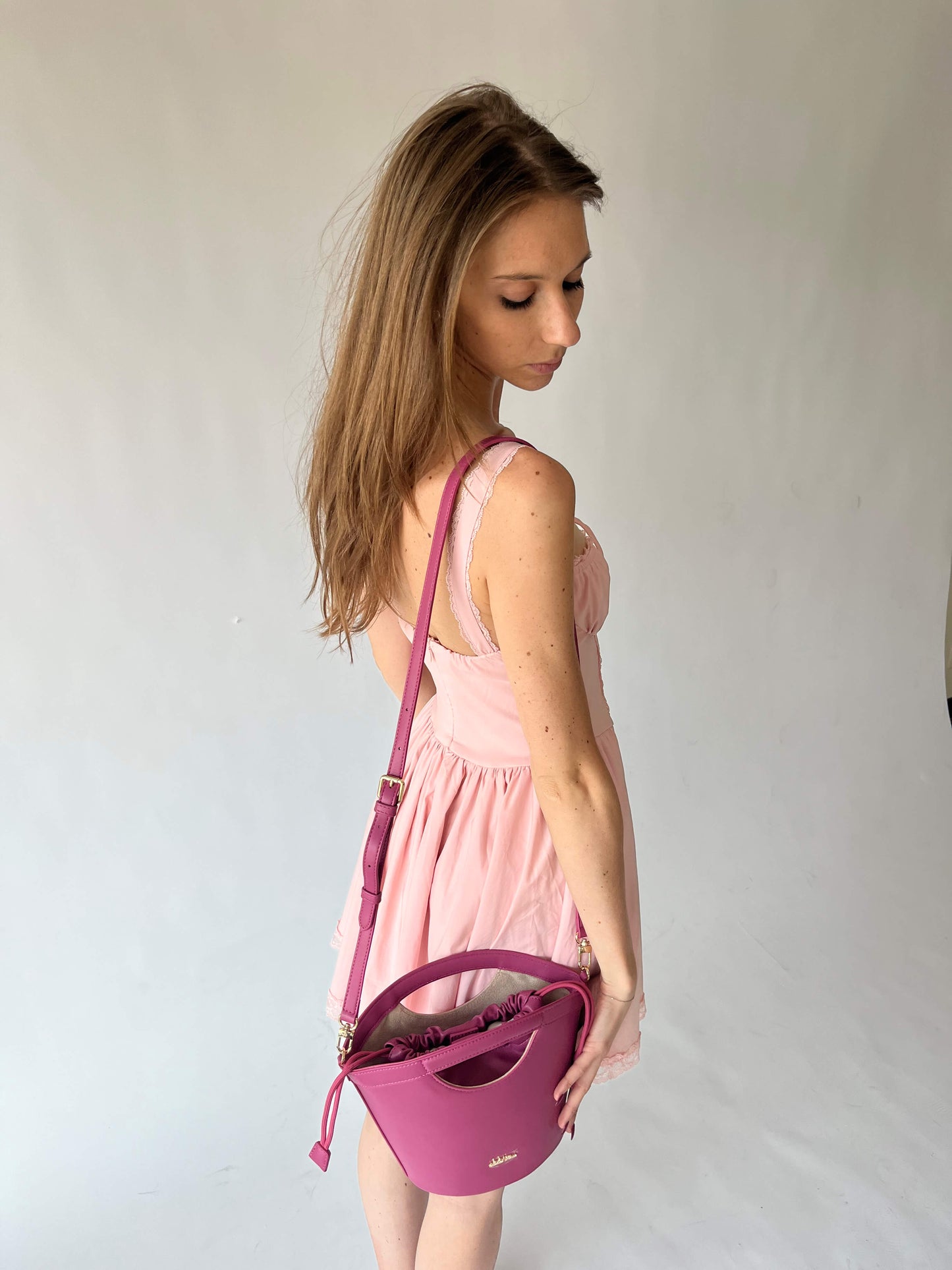 Handbag JOY - TAFFY PINK